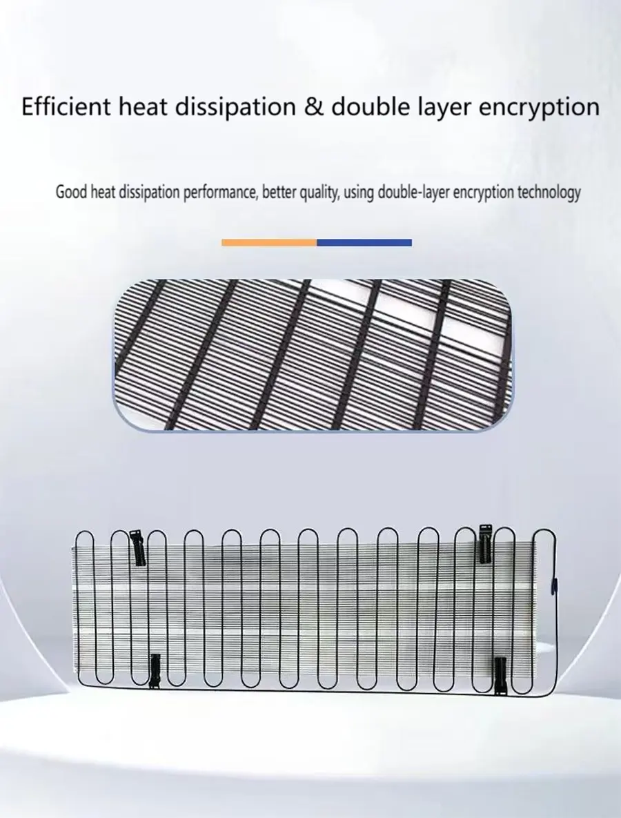 Pre-Insulated Wire Tube Condensers for Supermarket Refrigeration Racks
