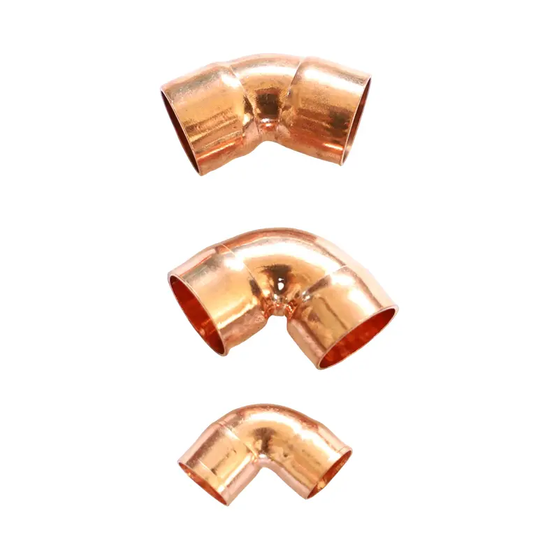 Copper Pipe Fittings 90 Degree Elbow Air Conditioner Elbow Fittings